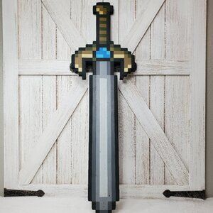 Minecraft Style Foam Pixel Toy Sword